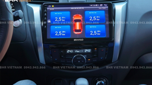 Màn hình DVD Android liền camera 360 xe Nissan Navara 2021 - nay | Bravigo Ultimate (4G+64G)  